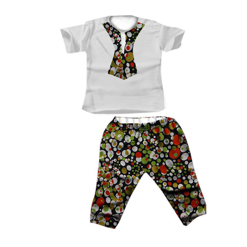 Boy Suit Cotton Printed Fabric