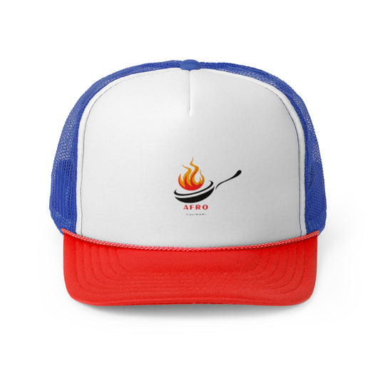 Afro Culinary Trucker Cap - Stylish & Trendy Hat for Food Lovers