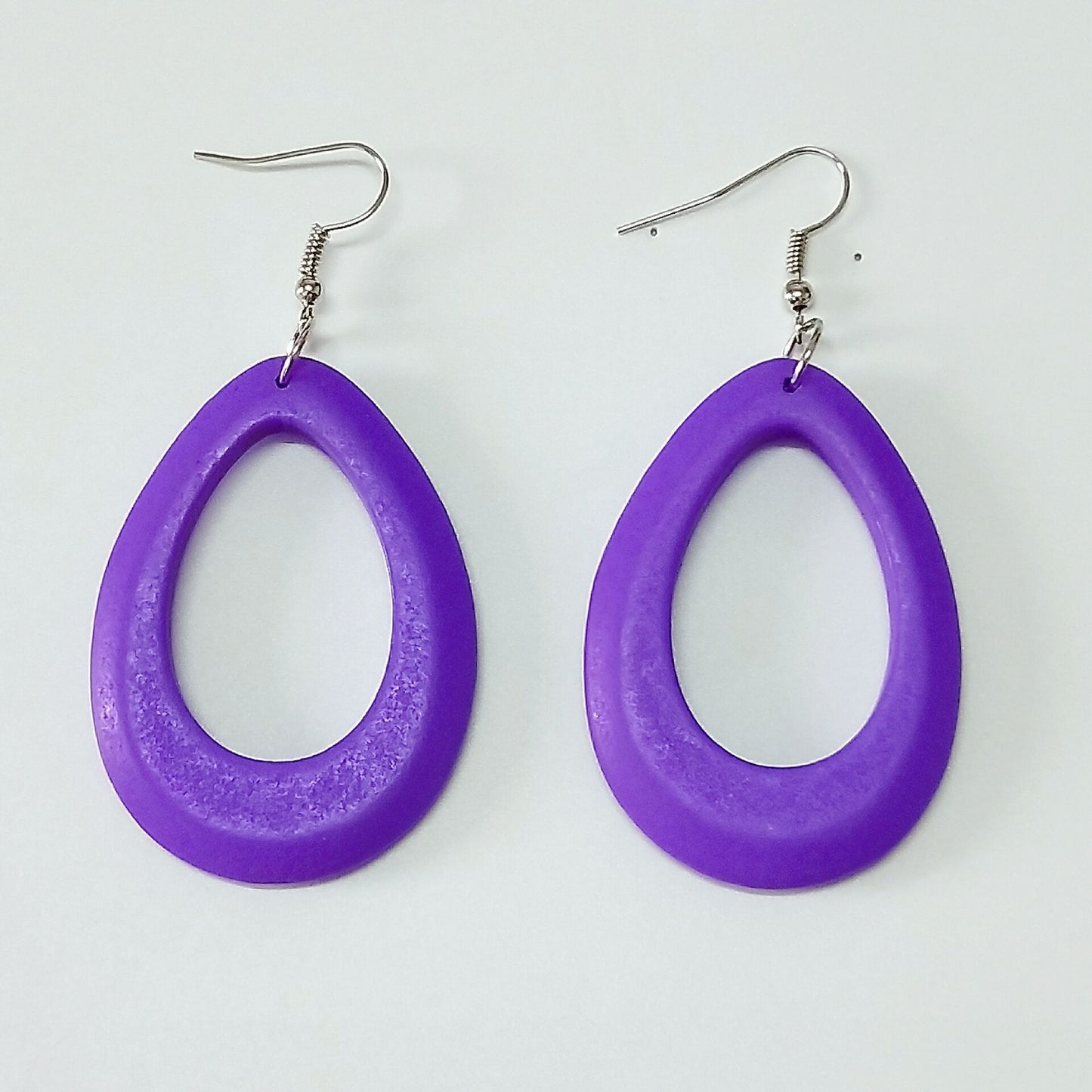African Retro 50mm Round Earrings For Women